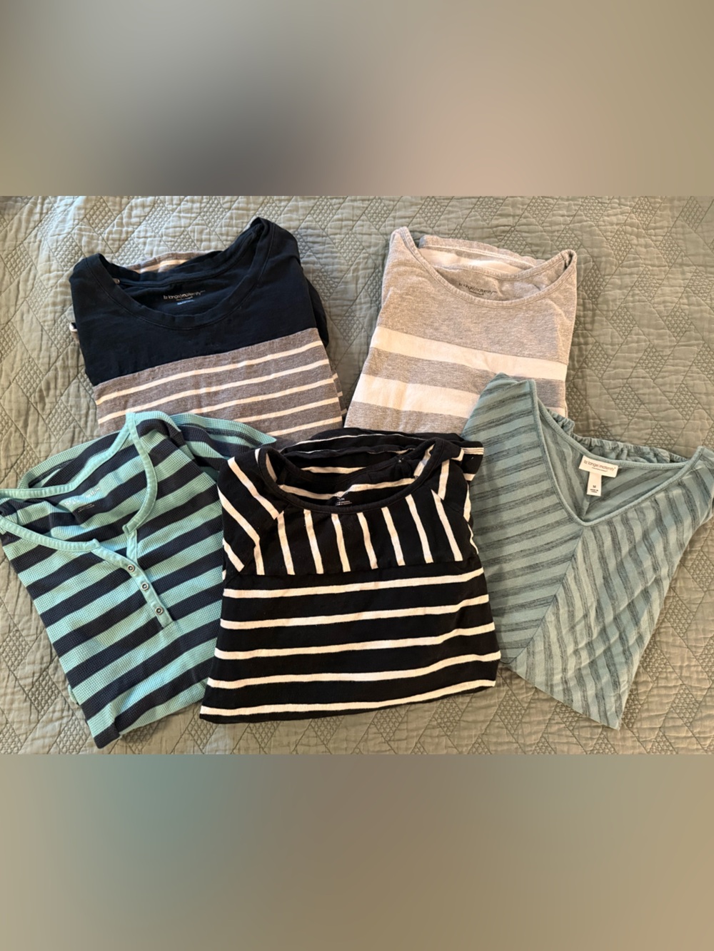 Maternity Casual Top Lot, Liz Lange Maternity -Size Medium